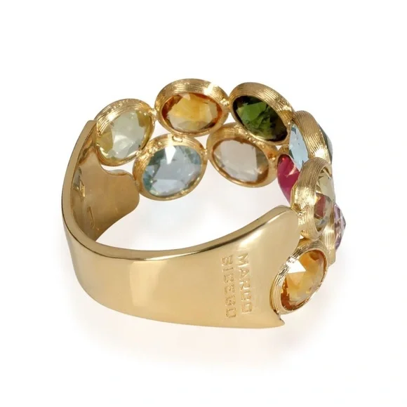 Marco Bicego 18k Gold ring with gemstones - Picture 3 of 11